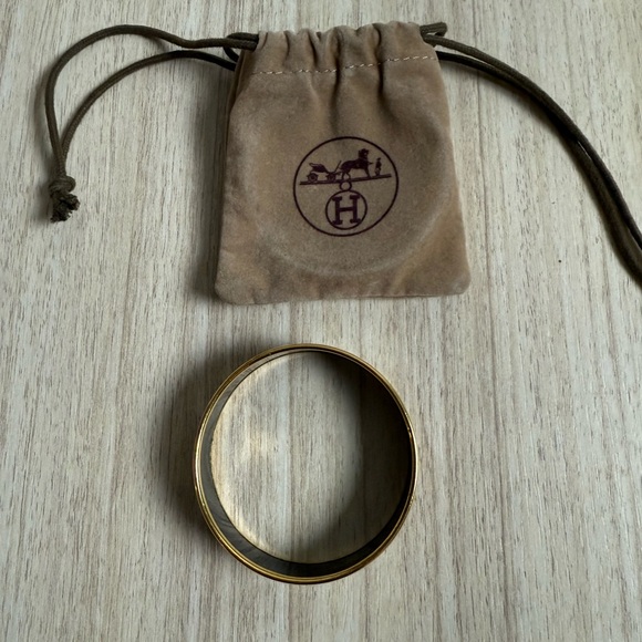 Hermes - Gold Enamel Multicolor Bracelet - Picture 4 of 8